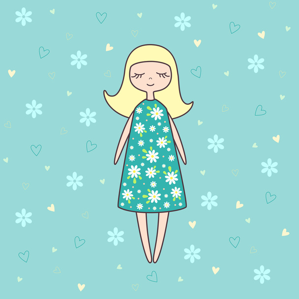 Vector illustration of nice doll  - Vector, Image