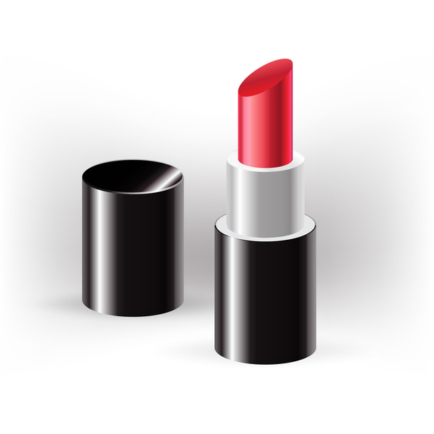 lipstick shiny icon vector - Vetor, Imagem