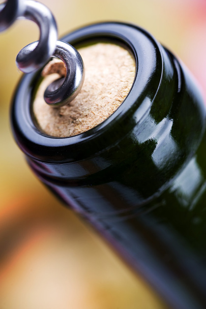 Wine Bottle closeup - Foto, Imagen