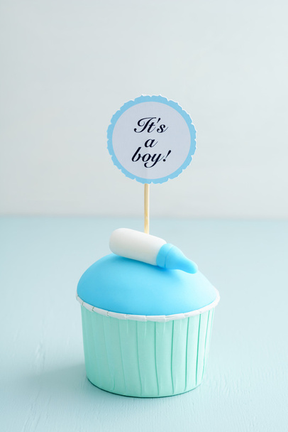 Bebé ducha chico cupcake
 - Foto, imagen
