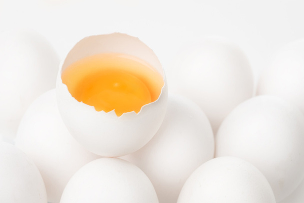 White eggs - Foto, Imagen