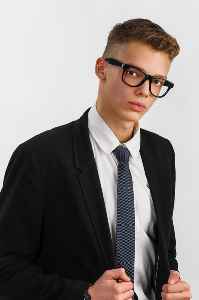 young stylish businessman - Fotó, kép