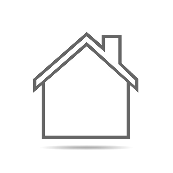Home icon - vector illustration - Vector, Image