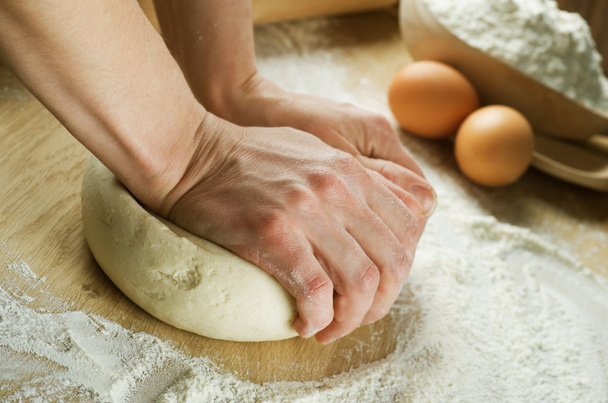 Kneading The Dough - Foto, imagen