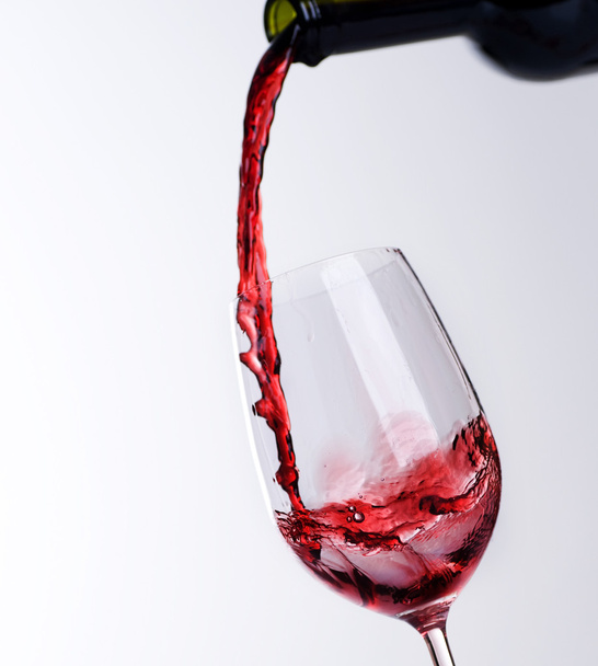 Glass of Red Wine - Valokuva, kuva