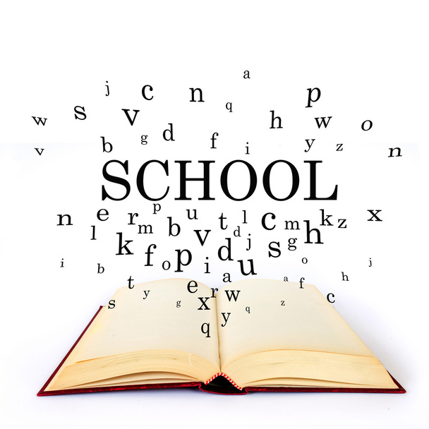 School, word on the book - Photo, Image