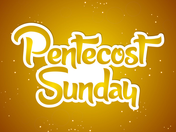 Pentecôte dimanche Résumé
 - Vecteur, image