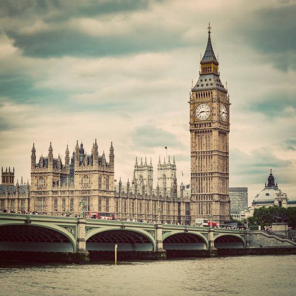 Puente de Westminster en Londres  - Foto, Imagen