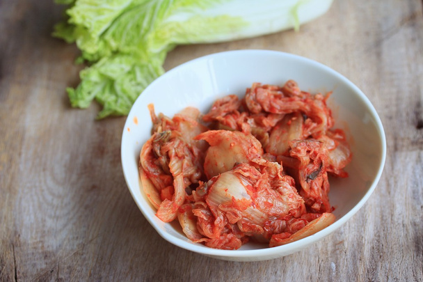 Zelí kimči - korejské jídlo - Fotografie, Obrázek