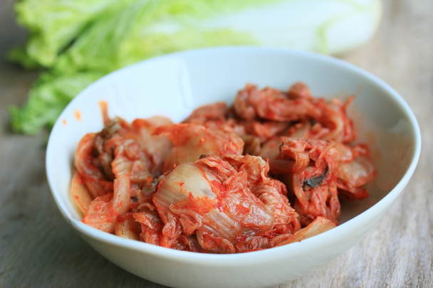 kimchi cabbage - korean food - Fotoğraf, Görsel
