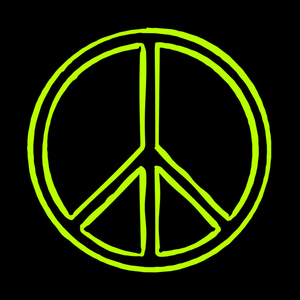 Béke-szimbólum illusztráció - Fotó, kép