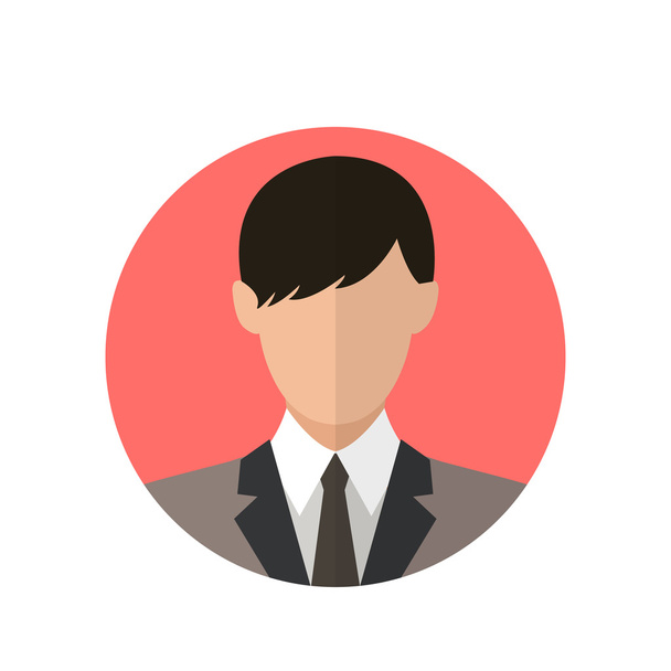 Man icon of vector illustration for web and mobile - Vector, afbeelding