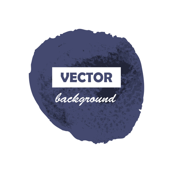 Kleurrijke ronde verf vlek grunge geïsoleerd, voor uw tekst, afbeelding achtergrond vector  - Vector, afbeelding