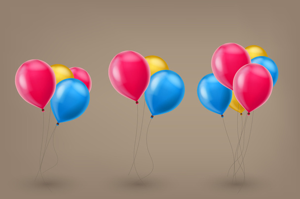 picture of balloons - Вектор, зображення