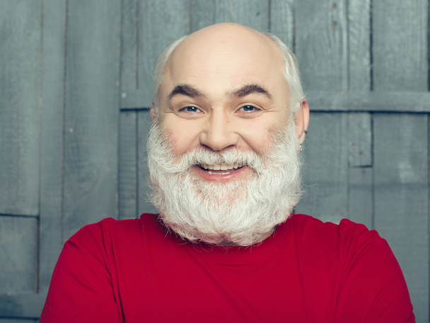 Bearded old man - Photo, image