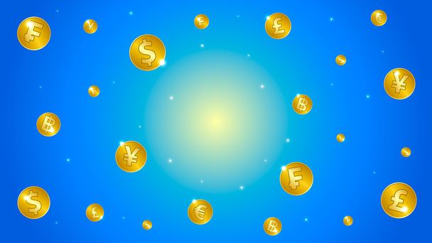 Χρήματα Galaxy διάνυσμα - Διάνυσμα, εικόνα