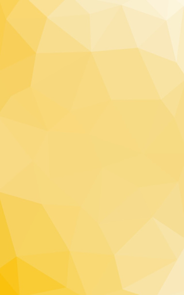 Ελαφρύ κίτρινο πολυγωνικό σχέδιο σχέδιο, το οποίο αποτελείται από τρίγωνα και κλίση στο στυλ του origami - Φωτογραφία, εικόνα