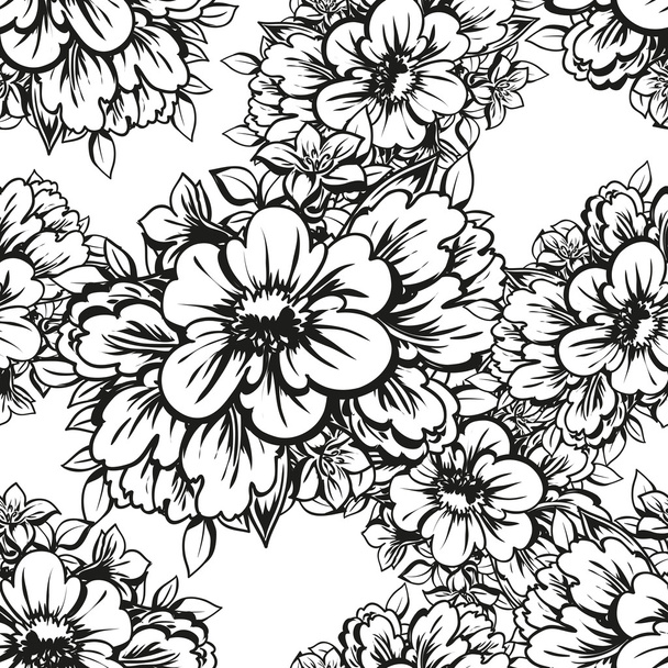 flower pattern background - Vektor, kép