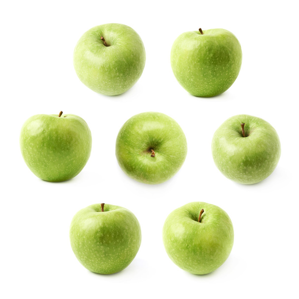 Sour green apple isolated - Foto, Imagen