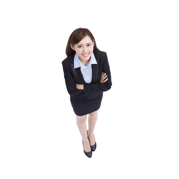 business woman crossed arms  - Foto, Imagen