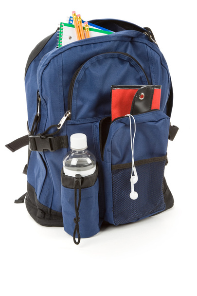Book Bag and MP3 - Photo, Image