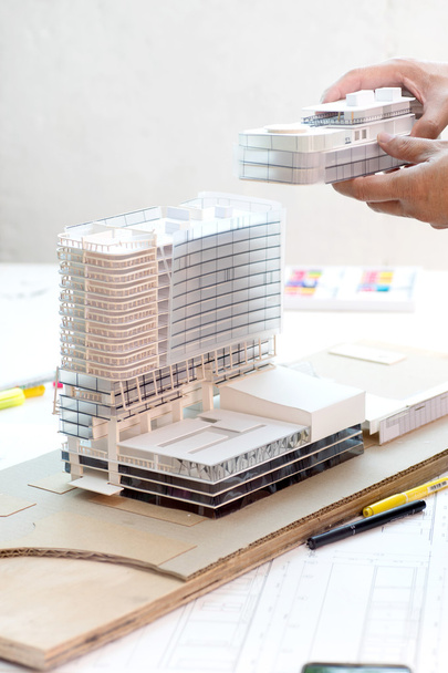 doing architecture  small model - 写真・画像