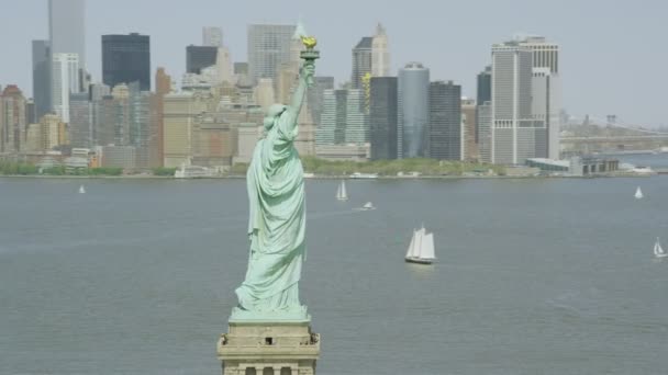Vapaudenpatsas, New York kaupunki - Materiaali, video