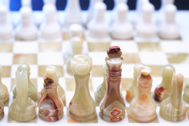 Spel schaakstukken - Foto, afbeelding