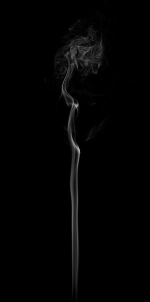 本物の煙のカラフルな抽象的な背景 - 写真・画像