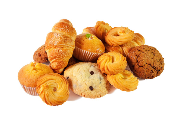 Assortiment de pâtisseries et biscuits. Concentration sélective
 - Photo, image