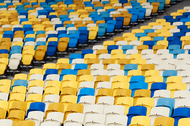 Seats on stadium - Foto, Imagen