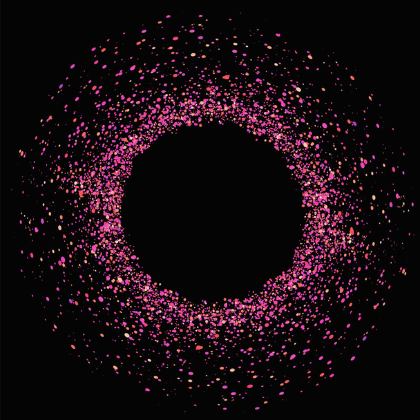 Marco de círculo rosa
 - Foto, imagen