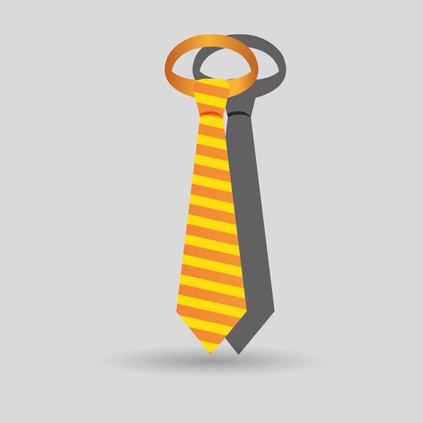 tie isolated design - Vector, afbeelding