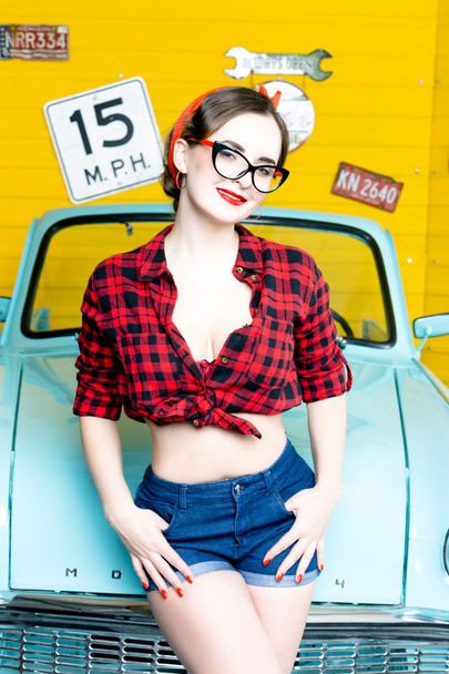 Woman With Pinup Style  - Photo, Image