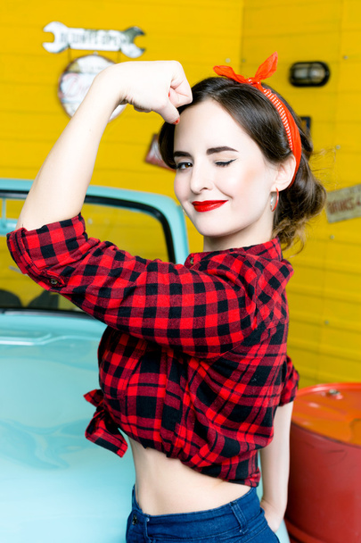Woman With Pinup Style  - Photo, image