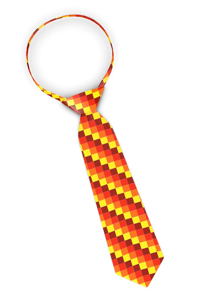 3D-Darstellung der Krawatte (männliches Tuch)) - Foto, Bild