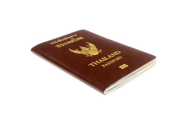 Passaporto sullo sfondo bianco
 - Foto, immagini