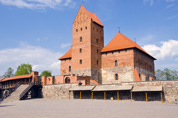 Λιθουανικά-βασιλιάς κάστρο trakai - Φωτογραφία, εικόνα
