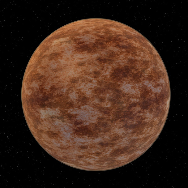 3D рендеринг планеты Венера
 - Фото, изображение