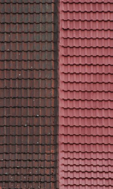 Плитка на крыше - Старый и новый
 - Фото, изображение