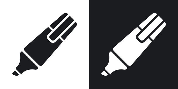marker highlighter icons.  - Vector, Image