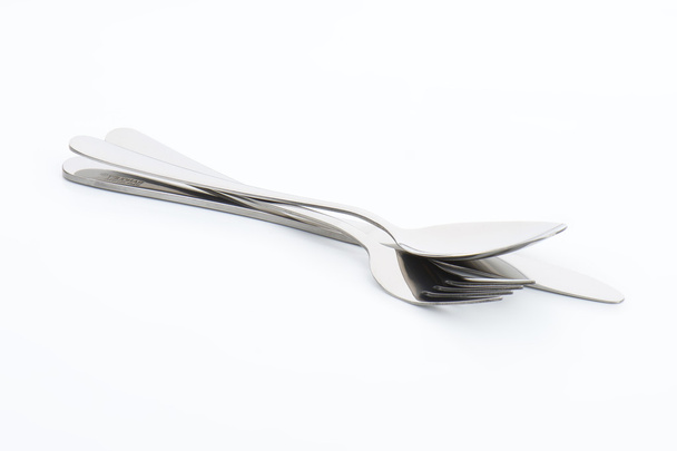 Cuchillo, tenedor y cuchara - Foto, imagen
