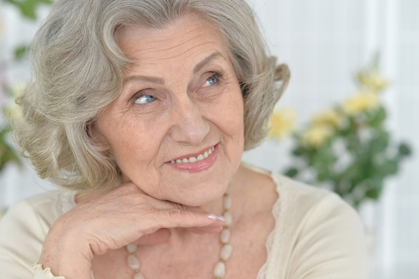 Senior woman portrait - Фото, зображення