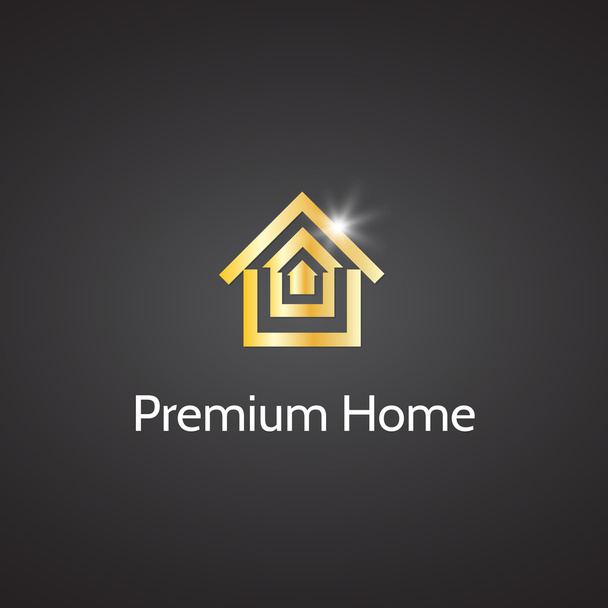 Casa Premium, casa luminosa tema immobiliare
. - Vettoriali, immagini