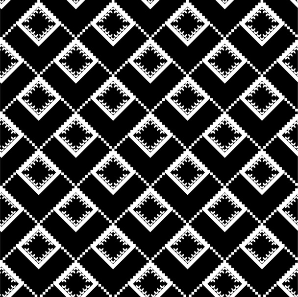 etnische zwarte textuur - Vector, afbeelding