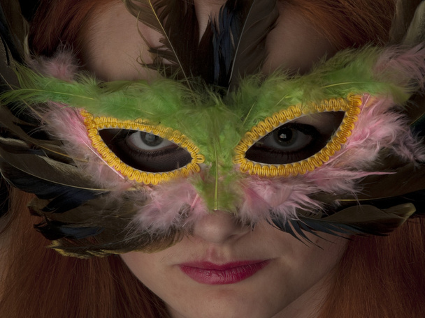 maskeli kadın - Fotoğraf, Görsel