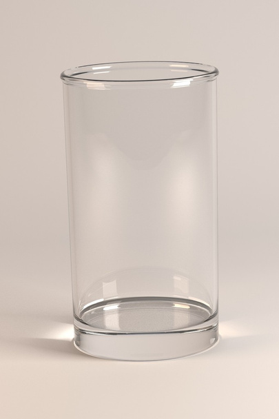 3d renderização de vidro vazio
 - Foto, Imagem