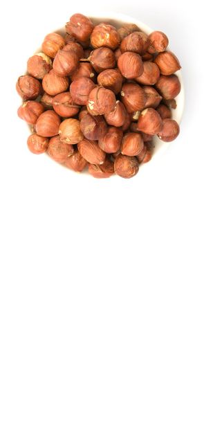 Hasselpähkinöiden kuorittu ryhmä
 - Valokuva, kuva