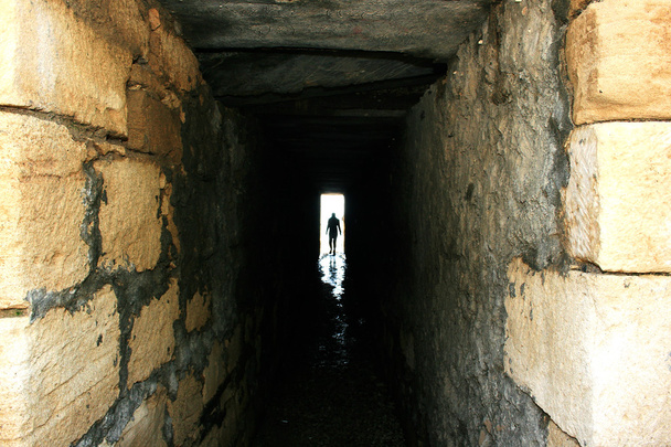 lumière dans le tunnel - Photo, image