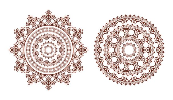 elementos ornamentales redondos - vector decorativo
 - Vector, imagen